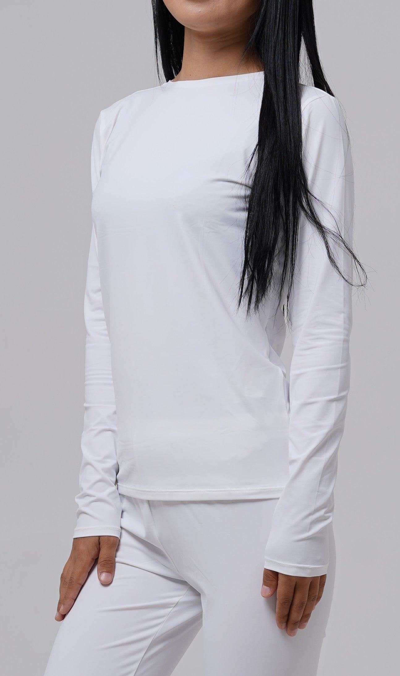 Лонгслив UPF50+ женский базовый слой | WOW I feel